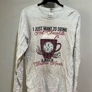 kBa monogram Christmas shirt